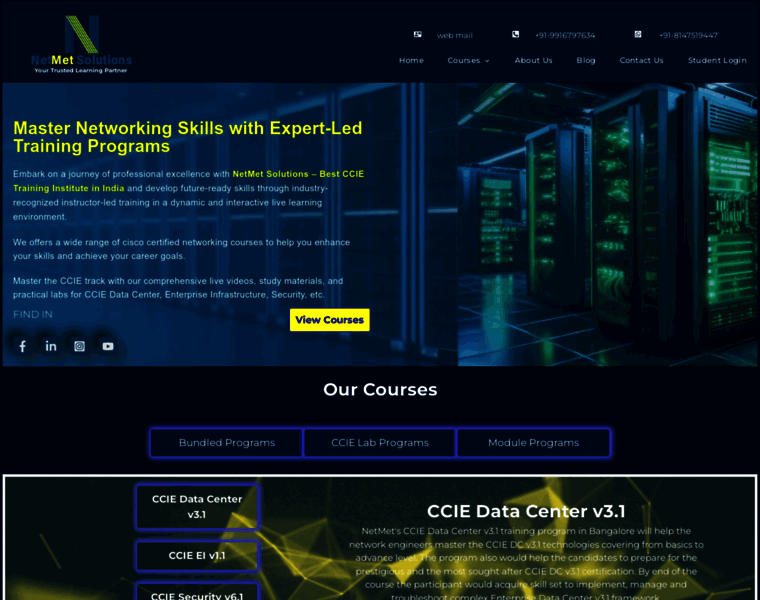 Netmet-solutions.com thumbnail