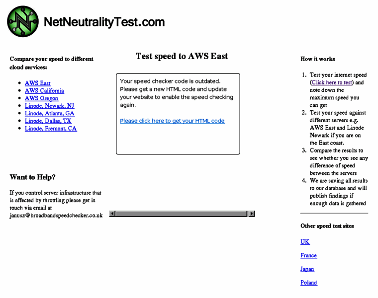 Netneutralitytest.com thumbnail