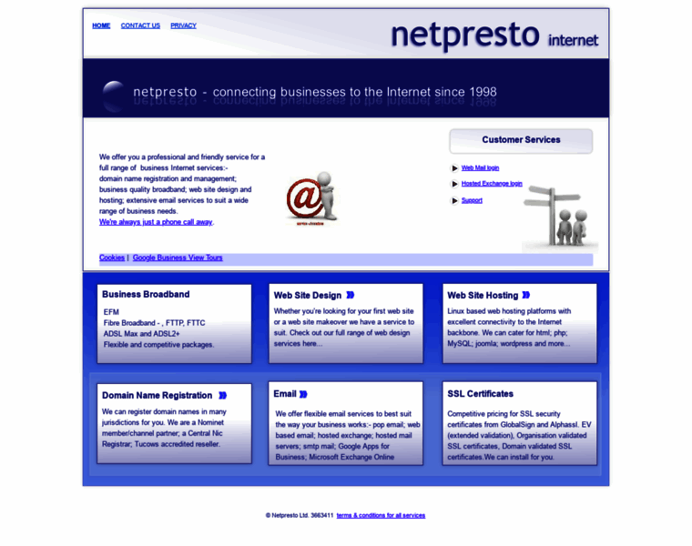 Netpresto.co.uk thumbnail