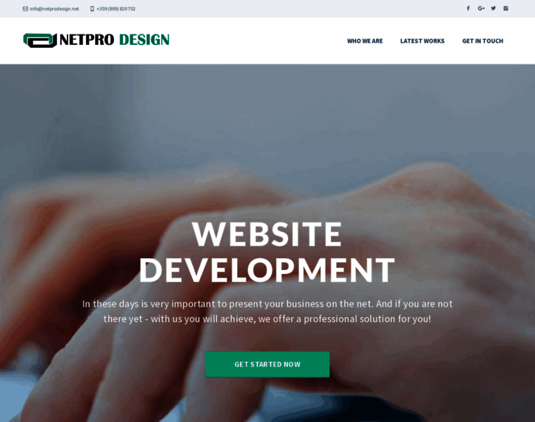 Netprodesign.com thumbnail