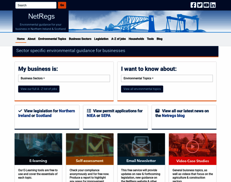 Netregs.org.uk thumbnail