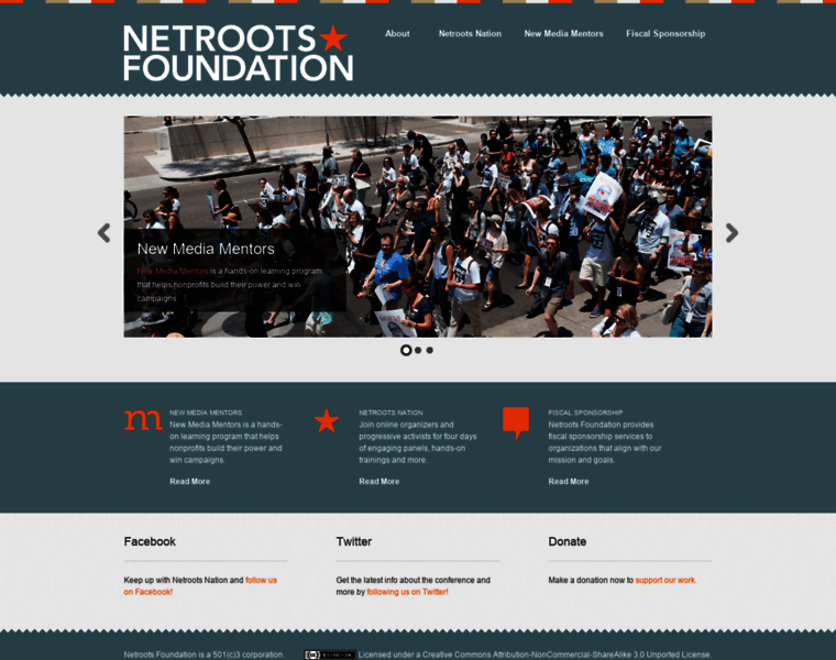 Netrootsfoundation.org thumbnail