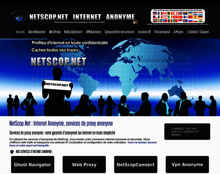 Netscop.net thumbnail
