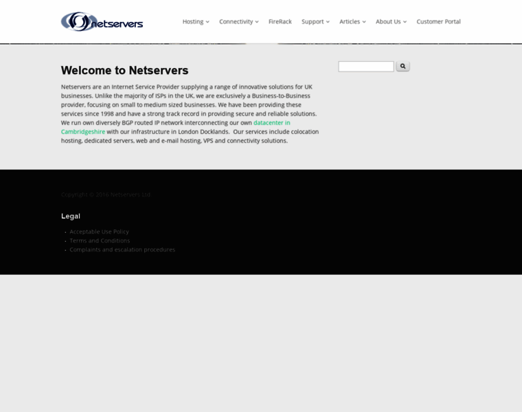Netservers.co.uk thumbnail
