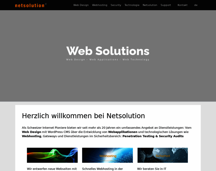 Netsolution.ch thumbnail