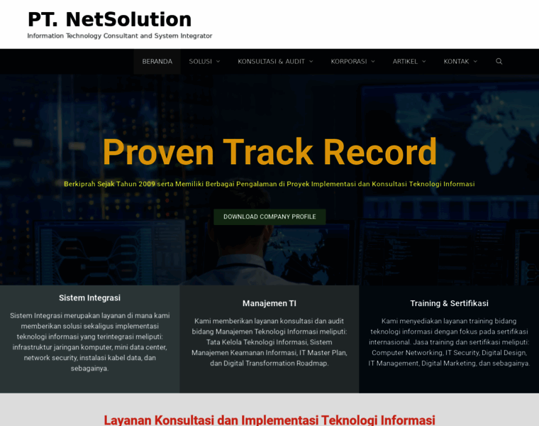 Netsolution.co.id thumbnail