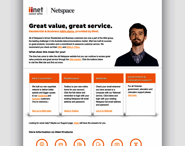 Netspace.net.au thumbnail