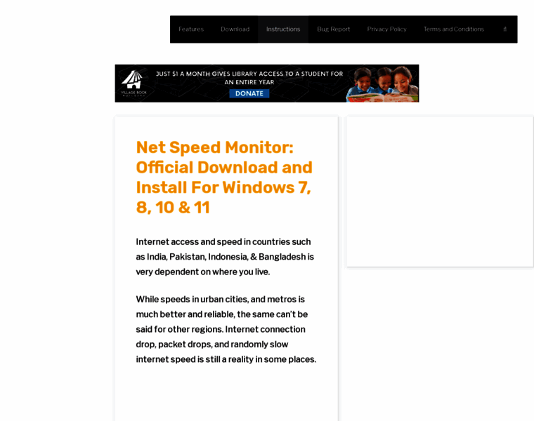 Netspeedmonitor.org thumbnail