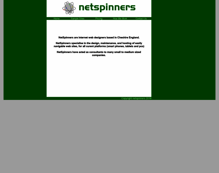 Netspinners.co.uk thumbnail