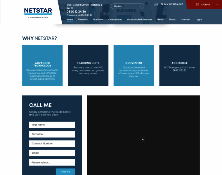 Netstar.co.za thumbnail