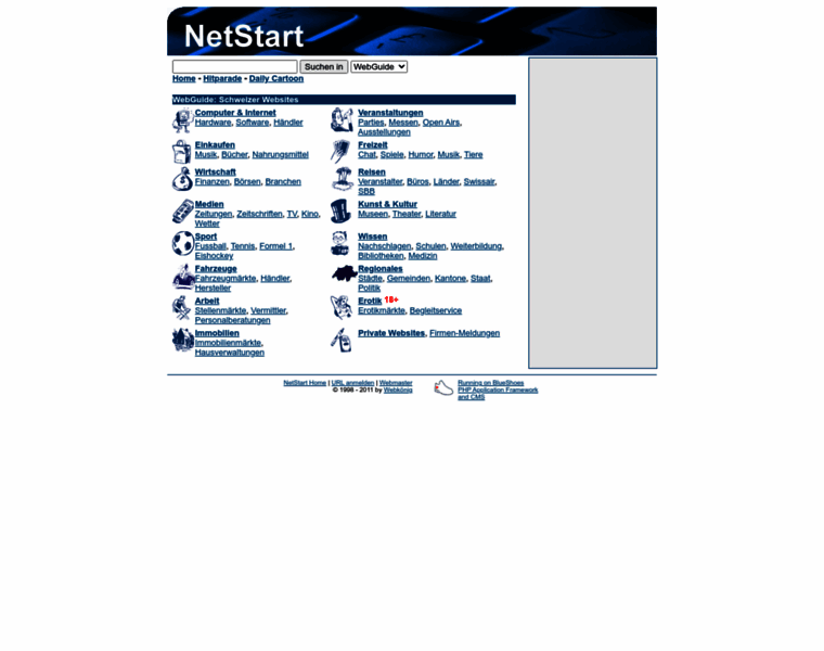 Netstart.ch thumbnail