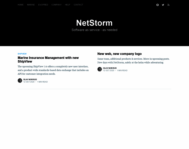 Netstorm.no thumbnail