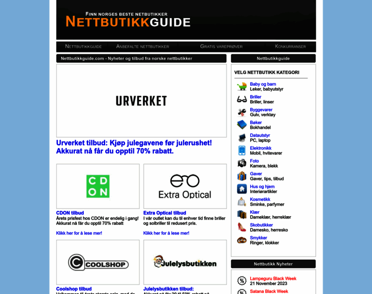 Nettbutikkguide.com thumbnail