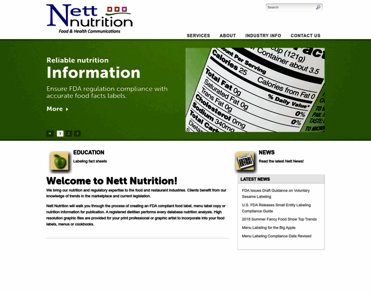 Nettnutrition.com thumbnail