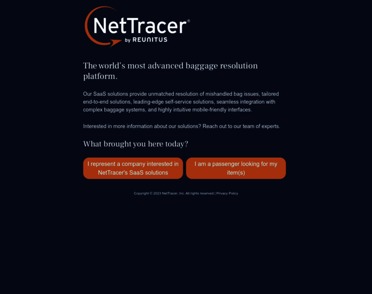 Nettracer.aero thumbnail