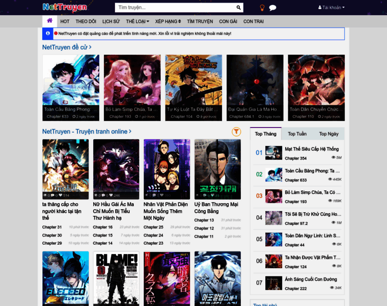 Nettruyenvie.com thumbnail