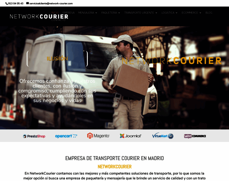 Network-courier.es thumbnail