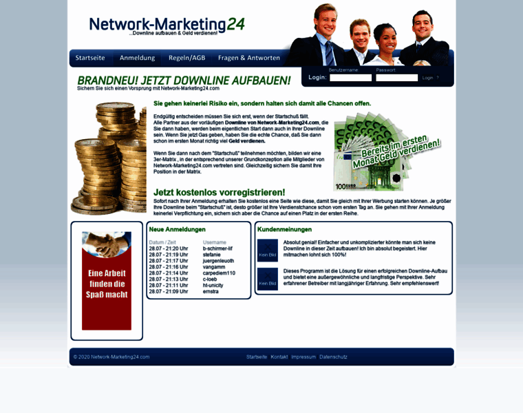 Network-marketing24.com thumbnail