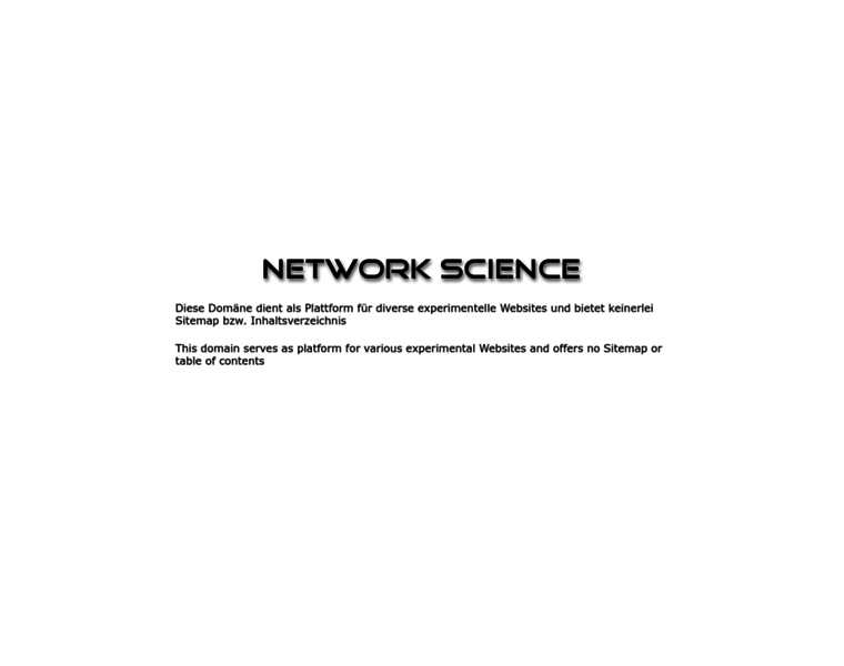 Network-science.de thumbnail Network-science.de thumbnail