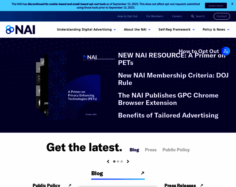 Networkadvertising.org thumbnail