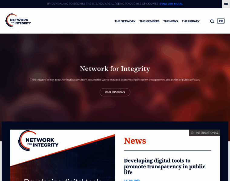 Networkforintegrity.org thumbnail