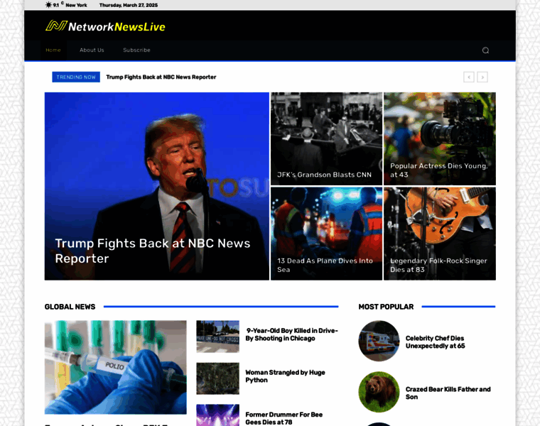 Networknewslive.com thumbnail