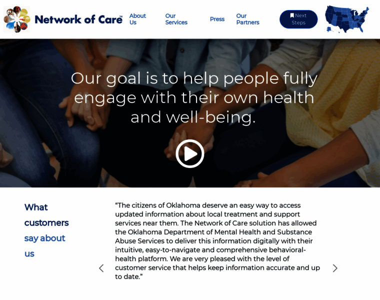 Networkofcare.org thumbnail