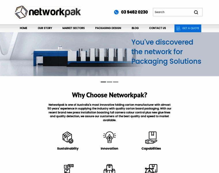 Networkpak.com.au thumbnail
