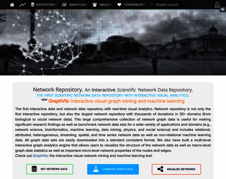Networkrepository.com thumbnail