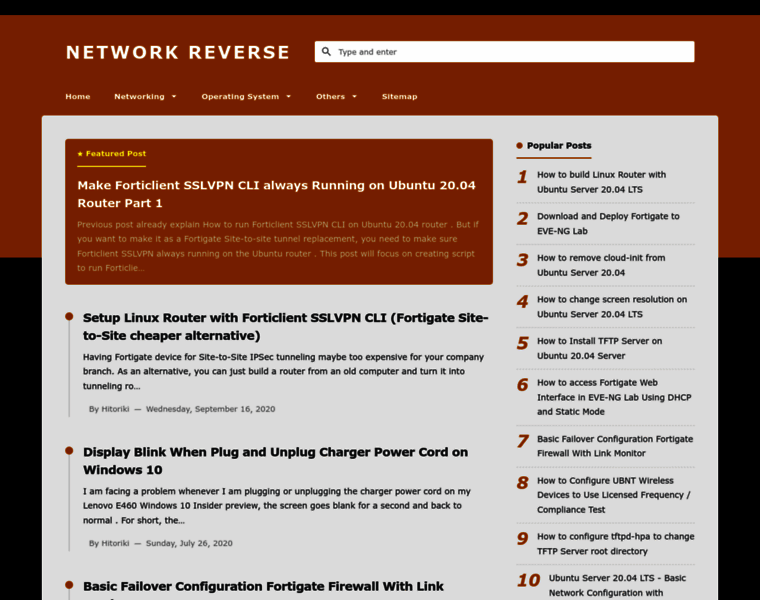 Networkreverse.com thumbnail