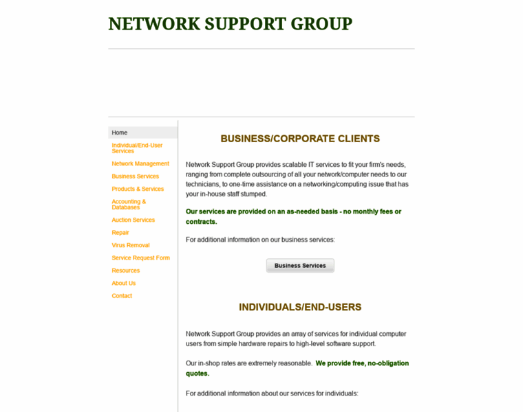 Networksupportgroup.net thumbnail