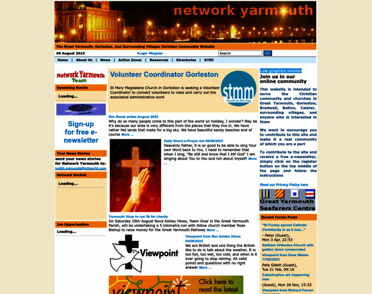 Networkyarmouth.co.uk thumbnail