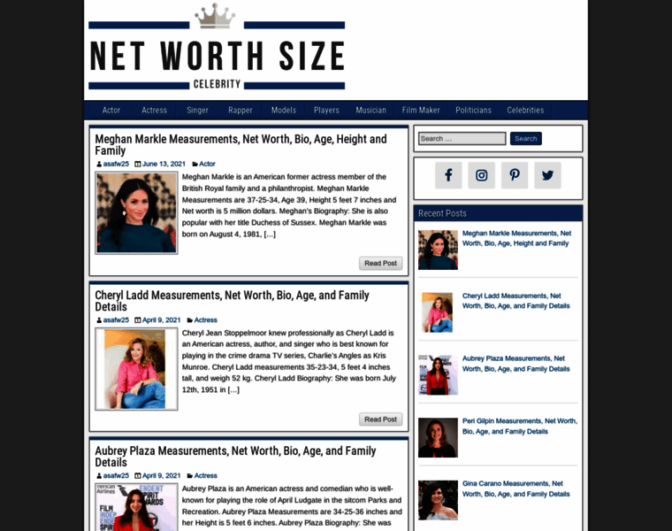 Networthsize.com thumbnail