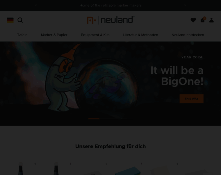 Neuland-online.de thumbnail