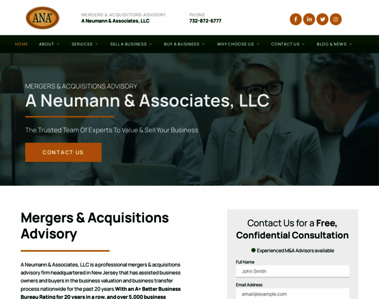Neumannassociates.com thumbnail