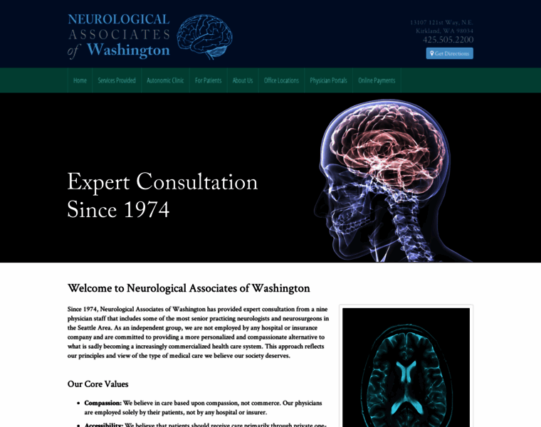 Neuroassociates.us thumbnail