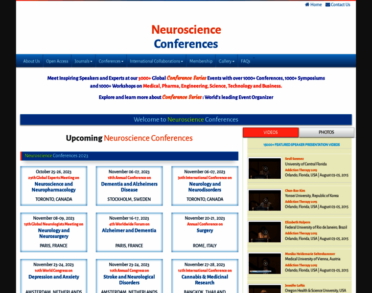 Neuroconferences.com thumbnail