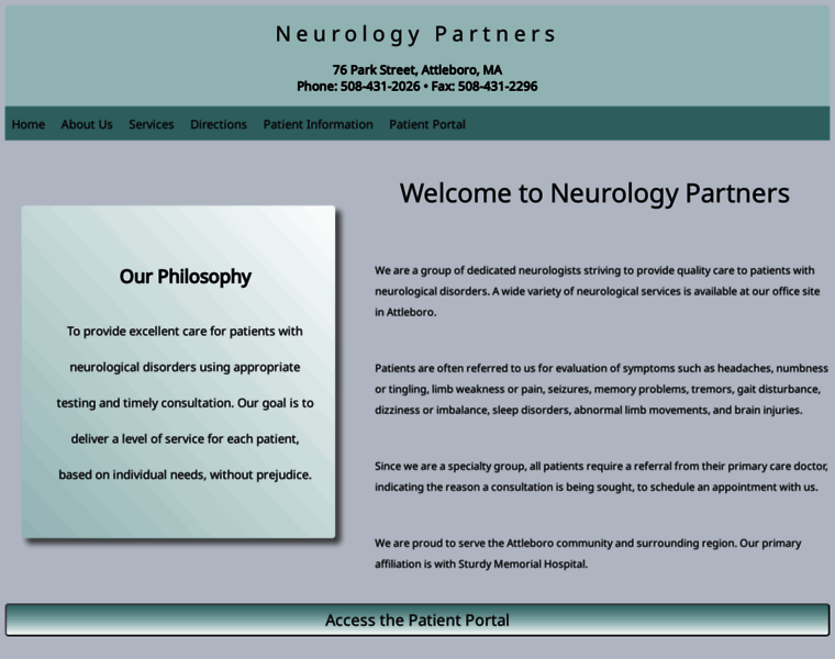 Neurology-partners.com thumbnail