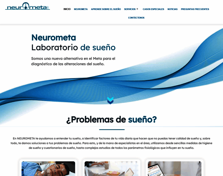 Neurometa-sas.com thumbnail
