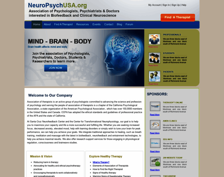 Neuropsychusa.com thumbnail