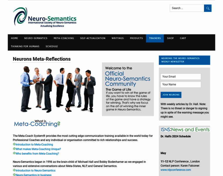 Neurosemantics.com thumbnail