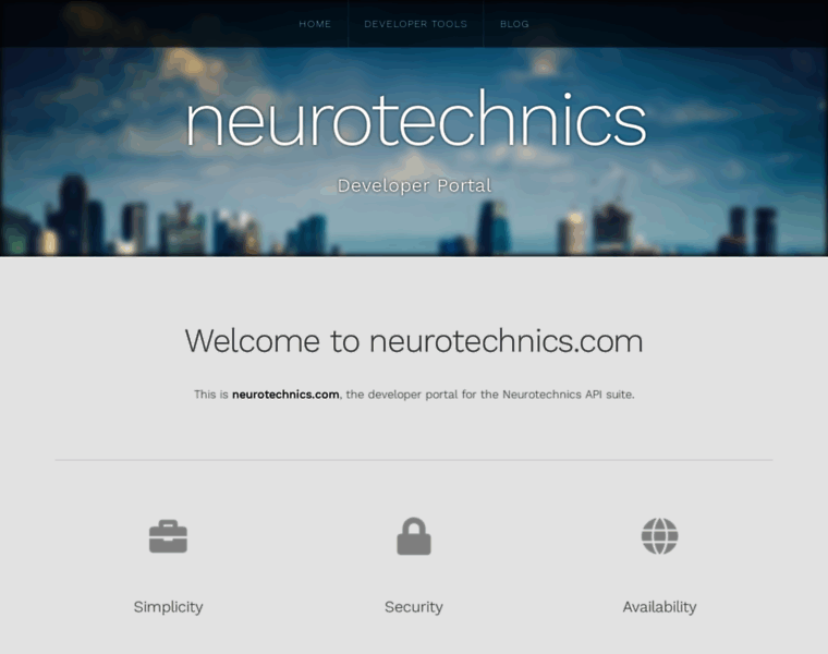Neurotechnics.com thumbnail