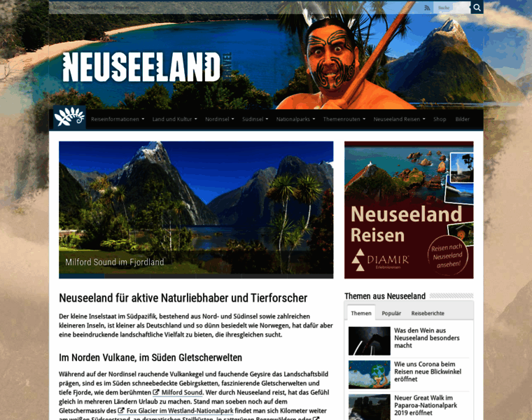 Neuseeland.travel thumbnail