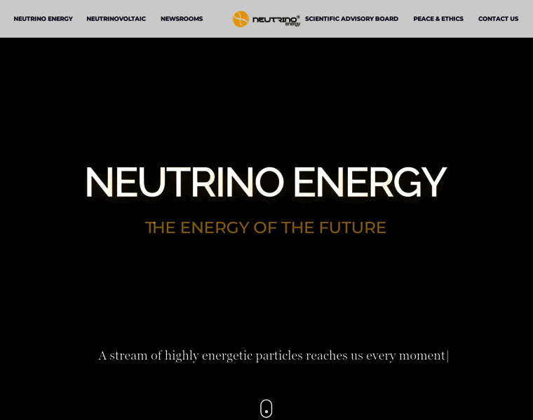 Neutrino-energy.com thumbnail