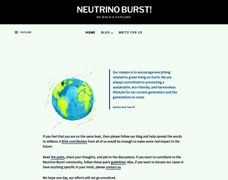 Neutrinobursts.com thumbnail
