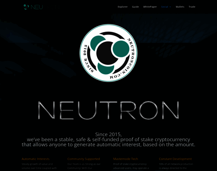 Neutroncoin.com thumbnail