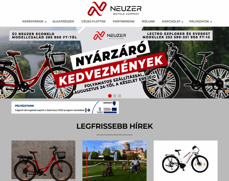 Neuzer-bike.hu thumbnail