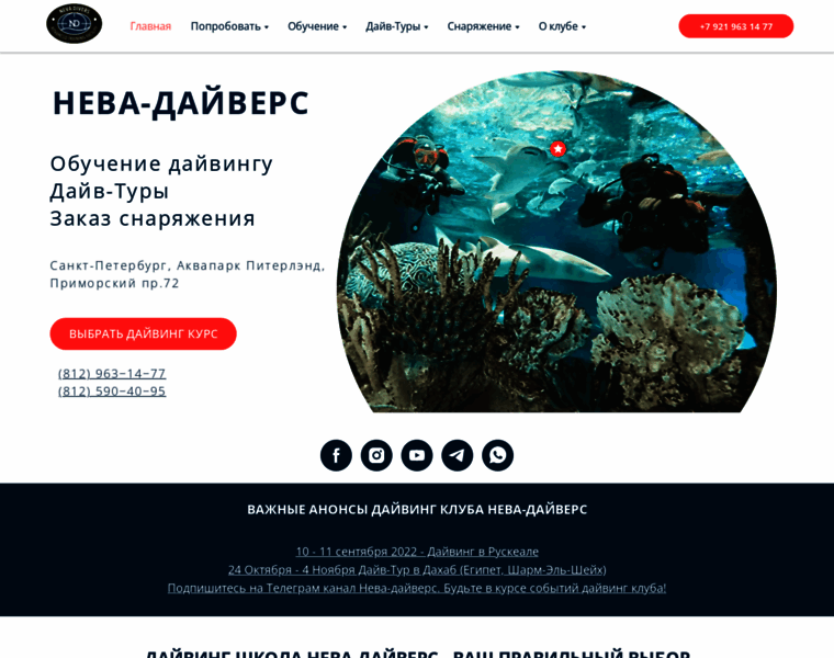 Neva-divers.ru thumbnail