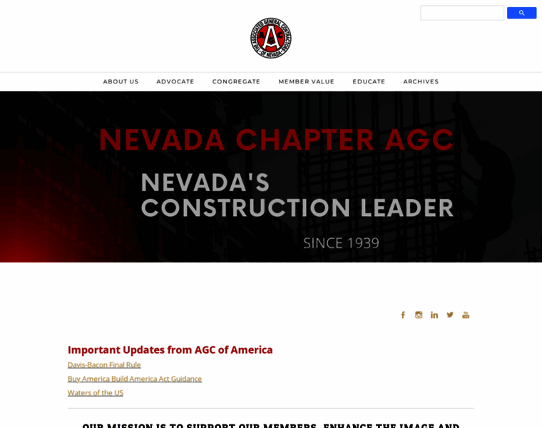 Nevadaagc.org thumbnail