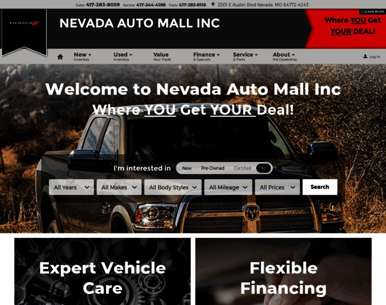 Nevadaautomall.net thumbnail